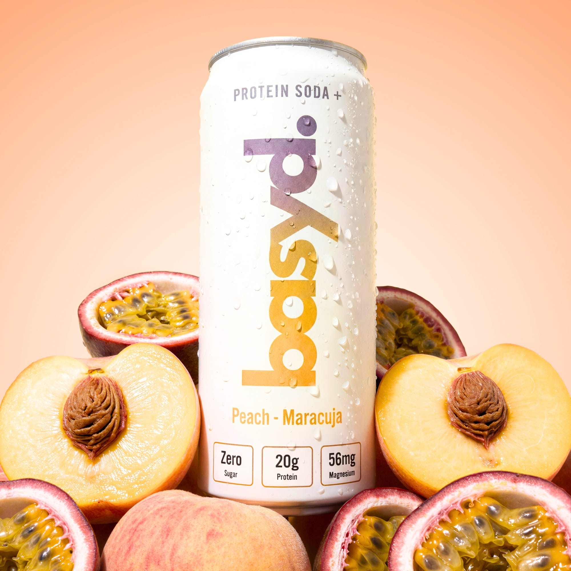 Zuckerfreie Protein Soda + mit Magnesium