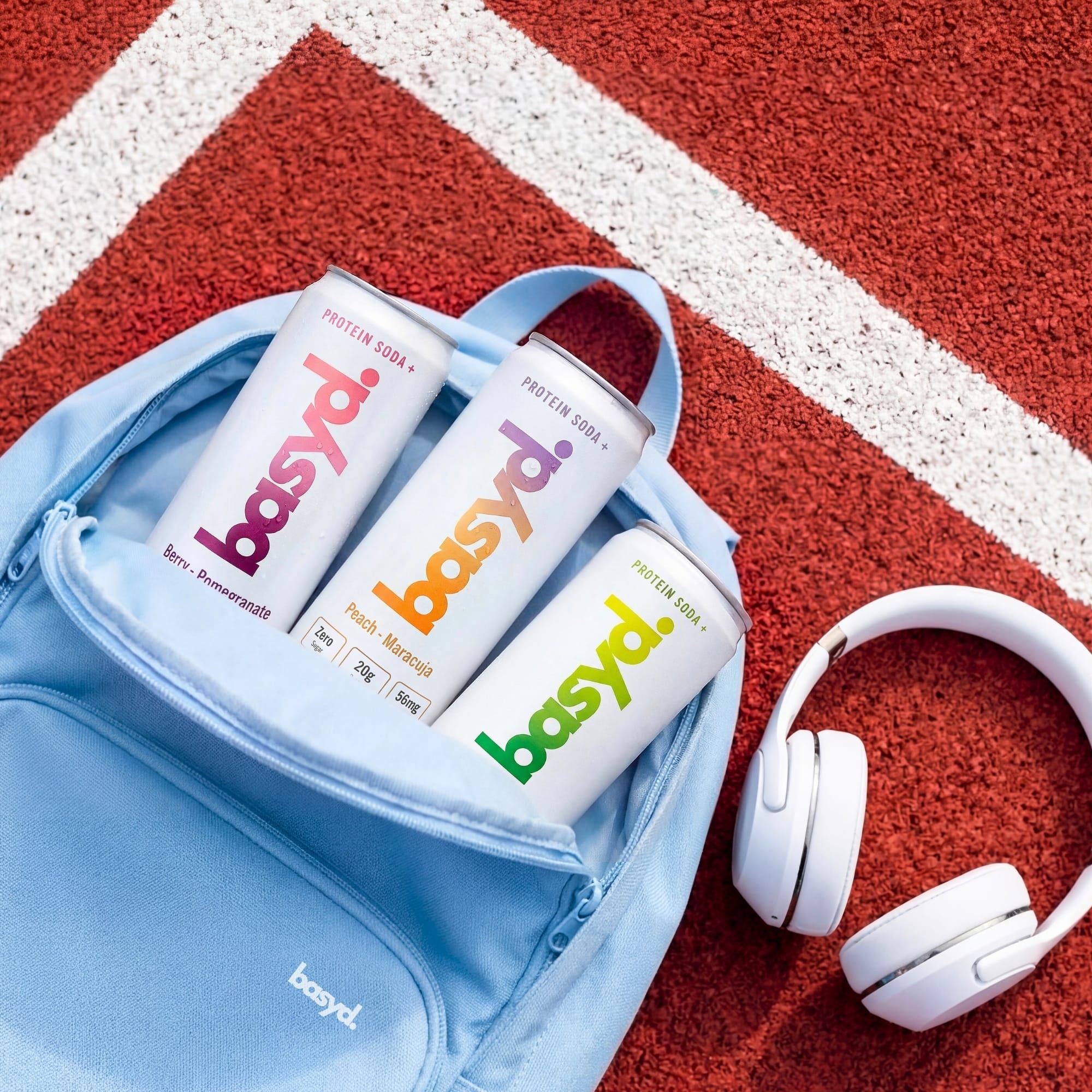 Zuckerfreie Protein Soda + mit Magnesium