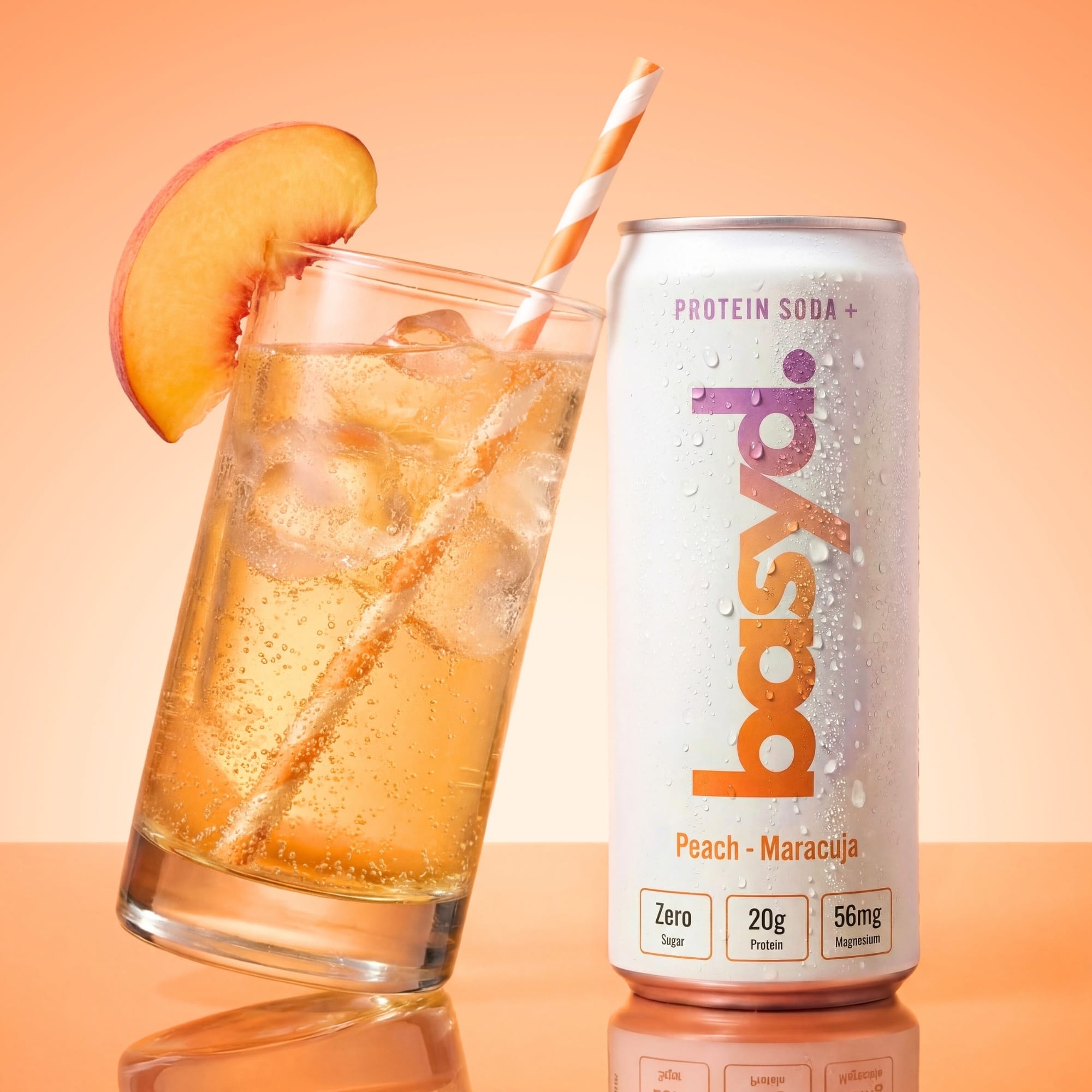 Zuckerfreie Protein Soda + mit Magnesium