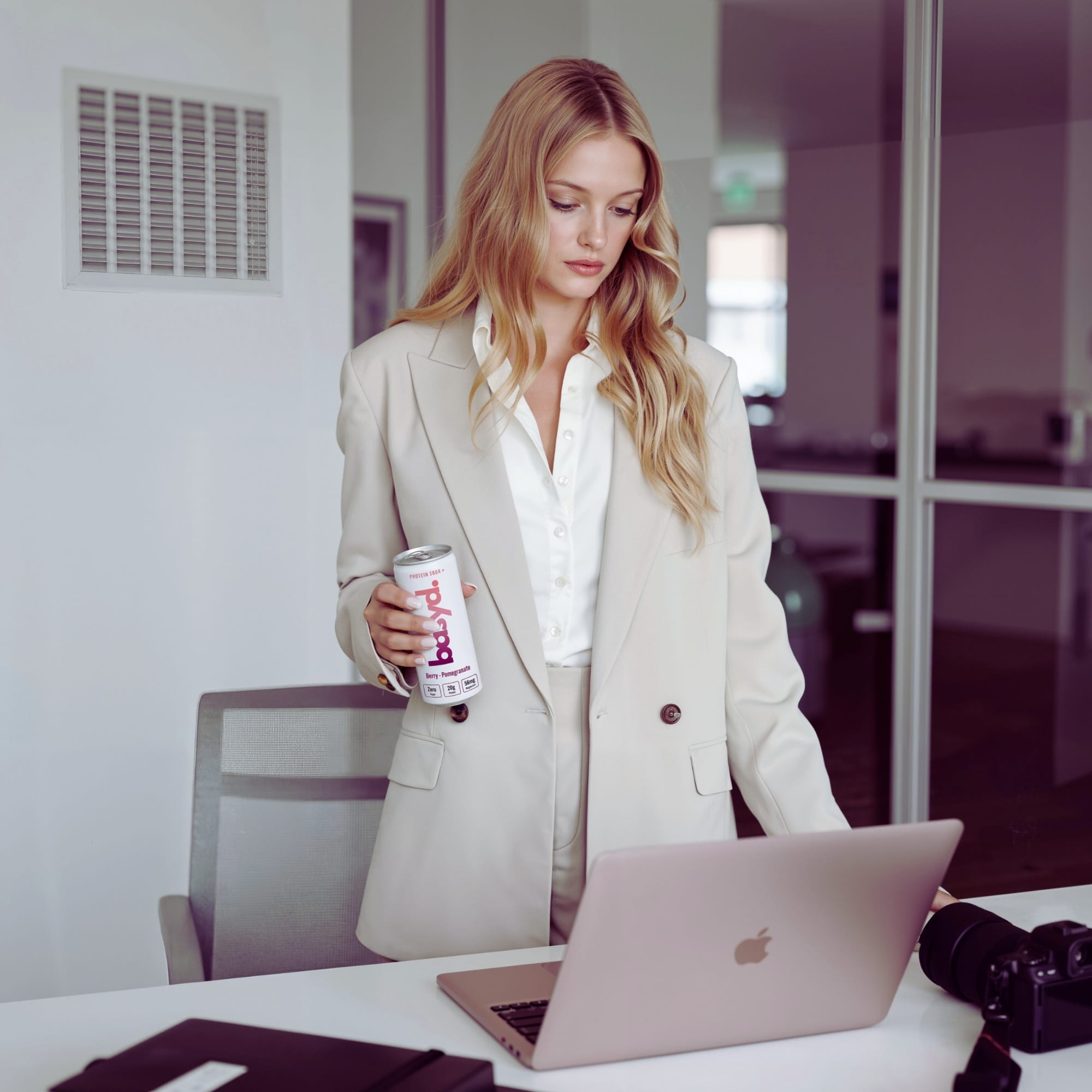 Zuckerfreie Protein Soda + mit Magnesium