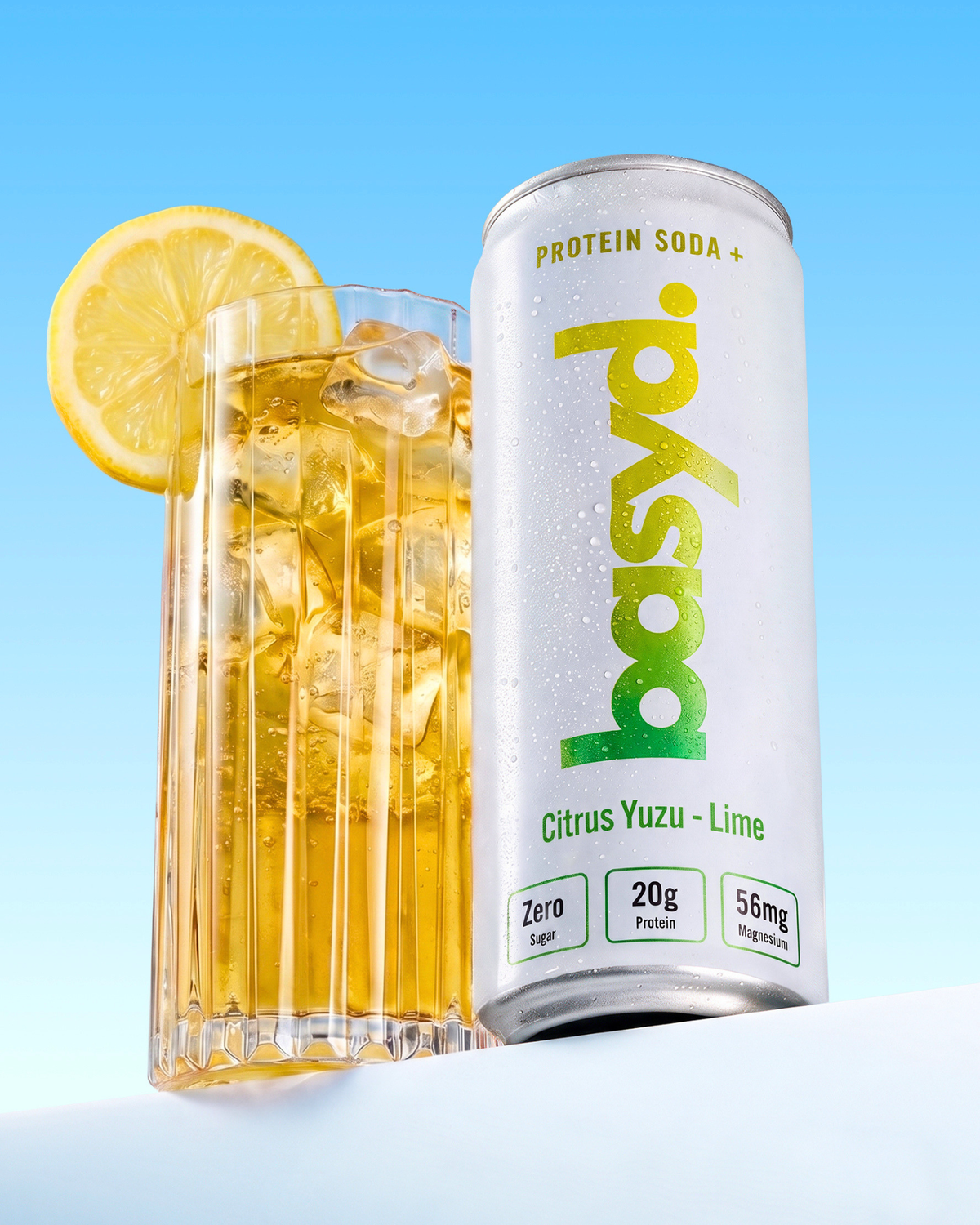 Zuckerfreie Protein Soda + mit Magnesium