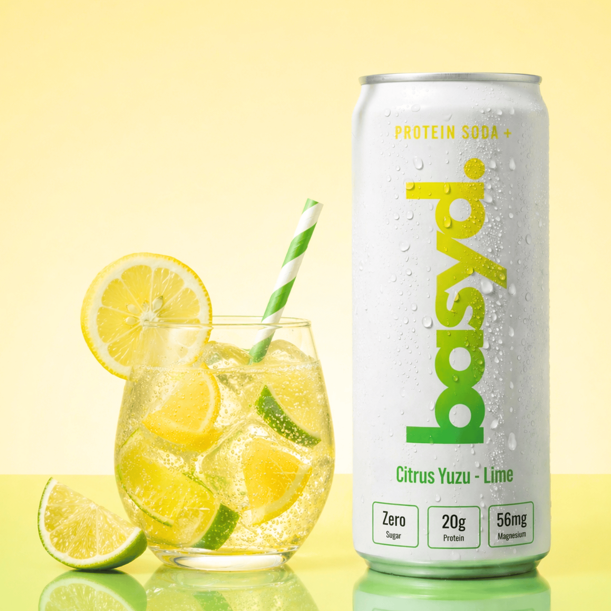 Zuckerfreie Protein Soda + mit Magnesium